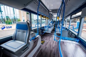 Interior do BYD ADL Enviro200EV