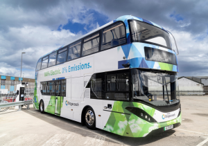 O 1000º ônibus elétrico BYD ADL entregue à Stagecoach em Aberdeen