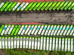 BYD ônibus em Campinas