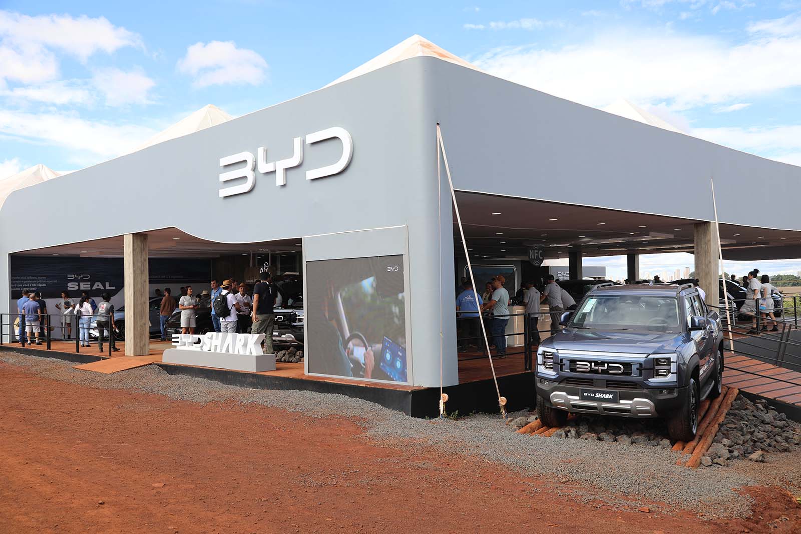 BYD Agrishow estande