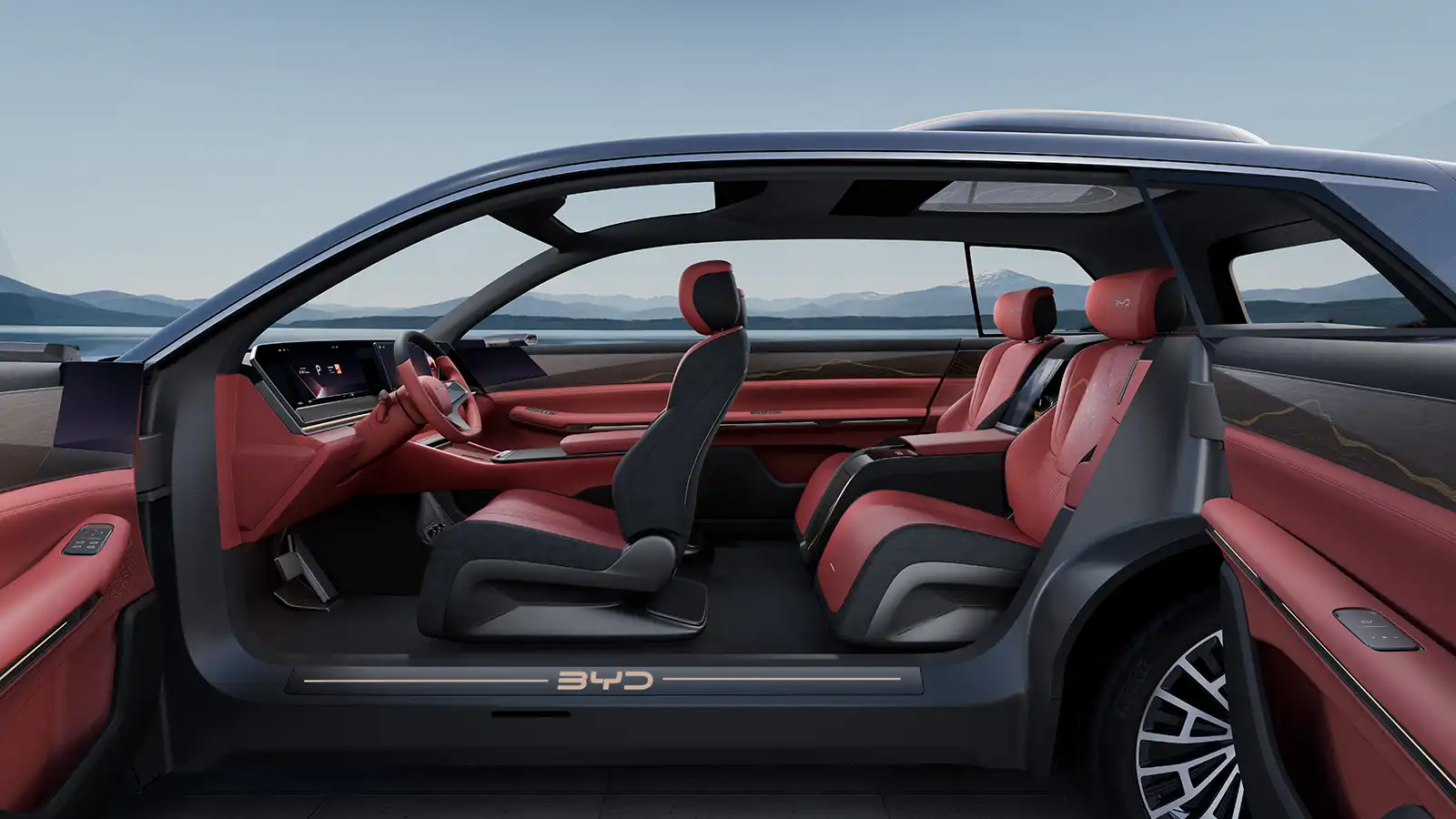 BYD Dynasty D Conceito portas lateral