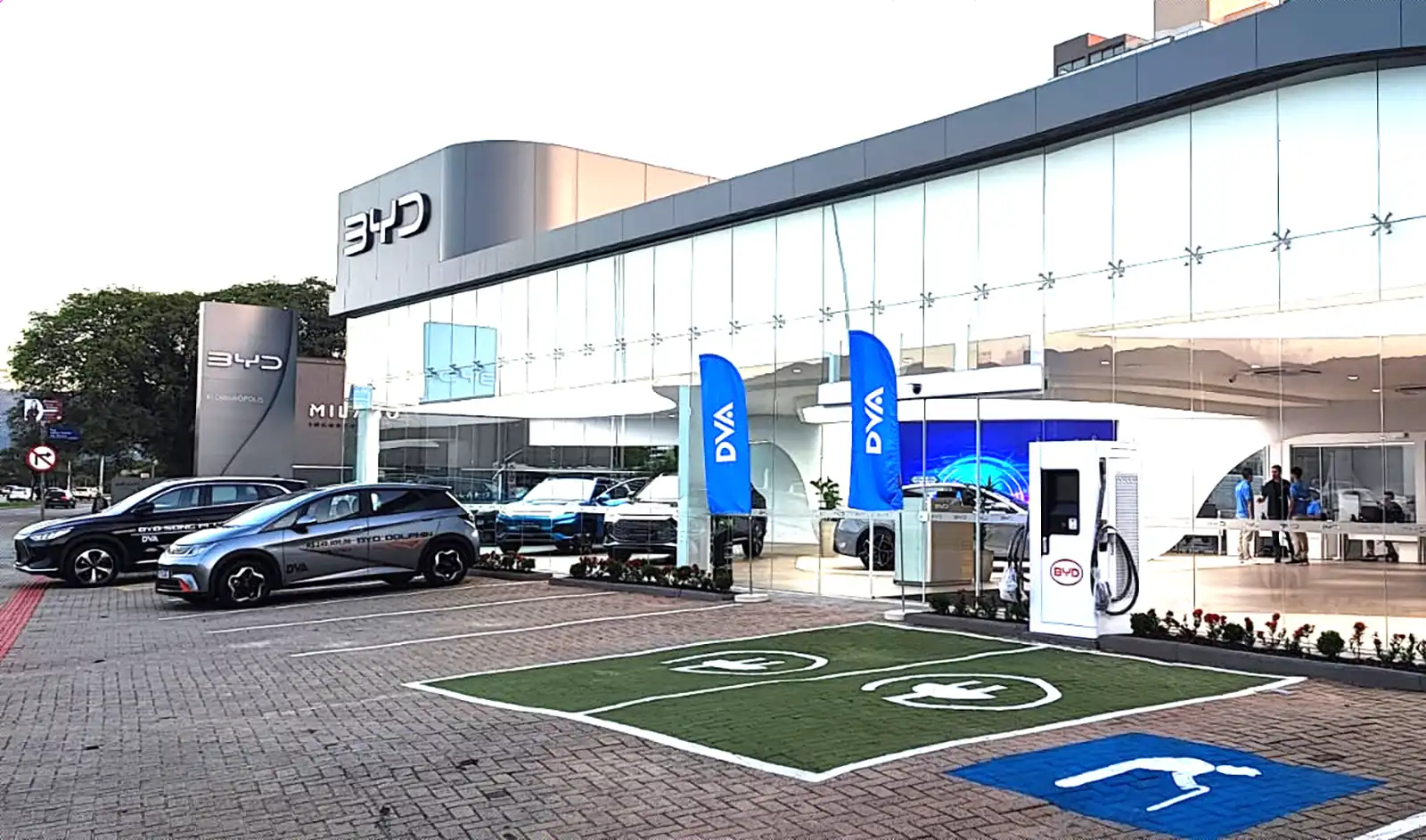 byd serviço inteligente de autocarga