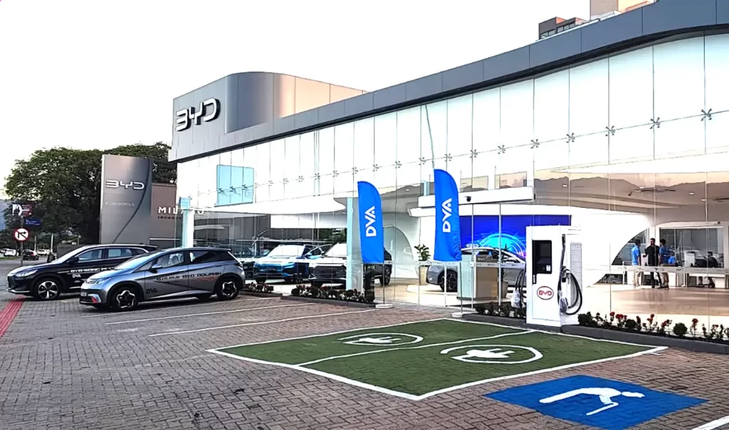 byd serviço inteligente de autocarga