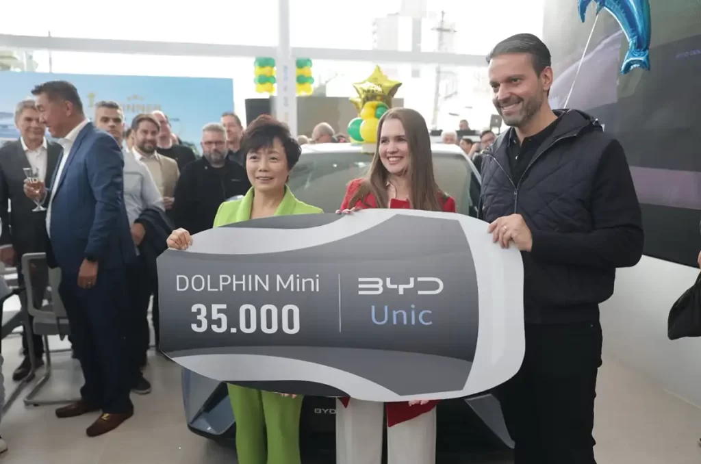 BYD Dolphin Mini 35mil Brasil