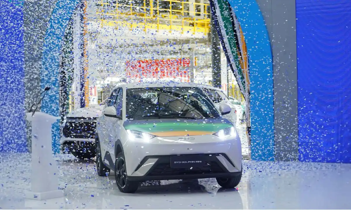 BYD Dolphin Mini 1 milhão produzidos