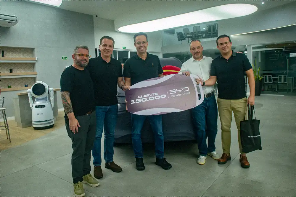 Marca celebra o feito histórico de vendas em apenas três anos no mercado nacional