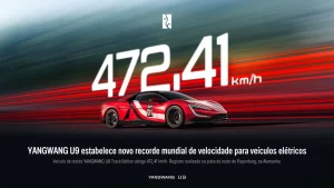 BYD Yangwang-U9 - recorde velocidade