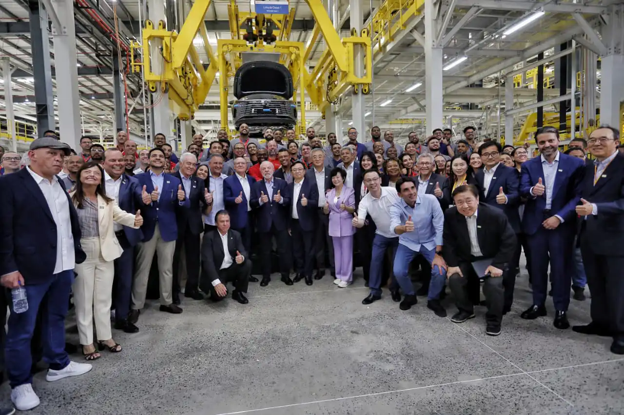 BYD Camaçari - inauguração da fábrica