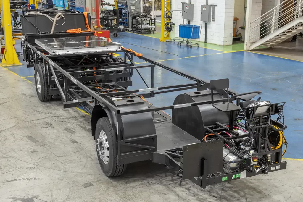 Chassi ônibus BYD Modelo BC10LE