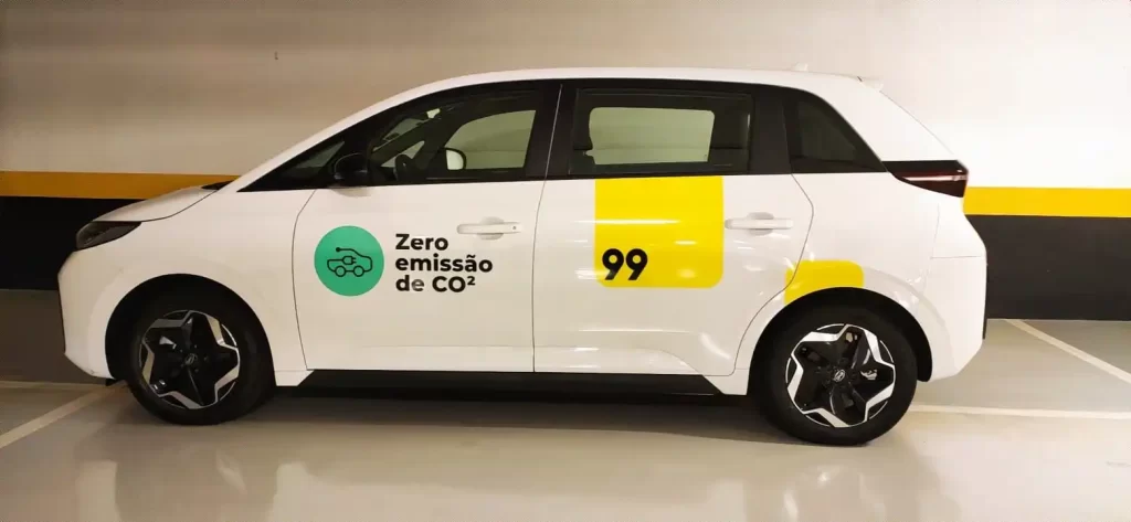 BYD D1 e 99 Aplicativo