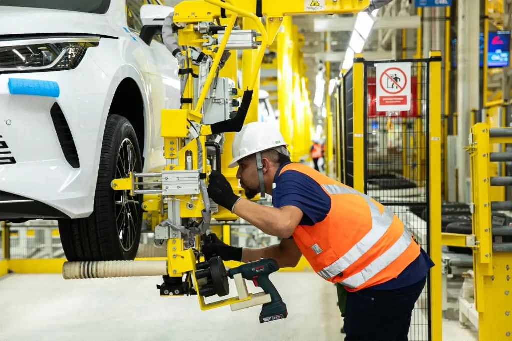 BYD Fábrica no Brasil