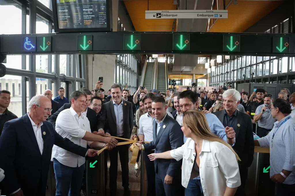 BYD Inauguração Linha 17 Ouro Metrô SP