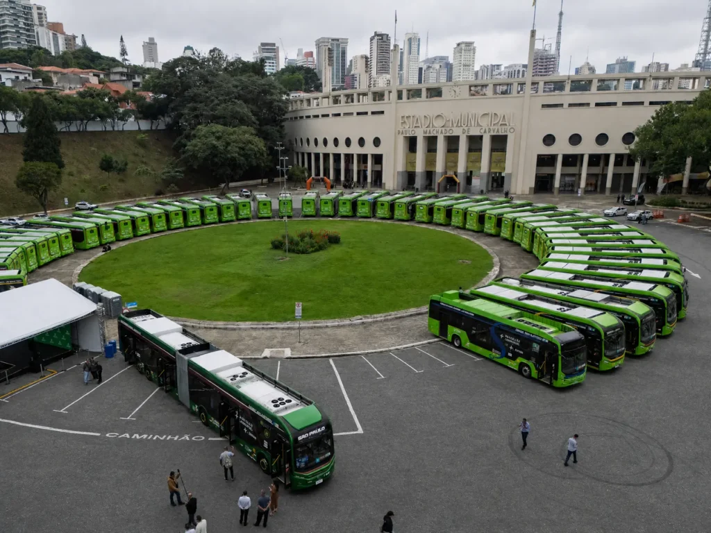 BYD Chassi de Ônibus entregues em São Paulo
